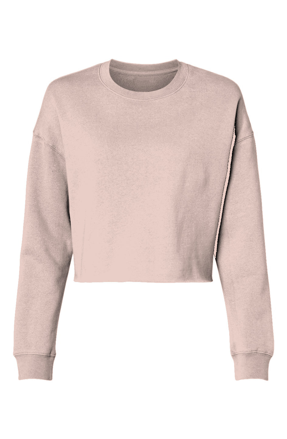 Blush Cropped Crewneck